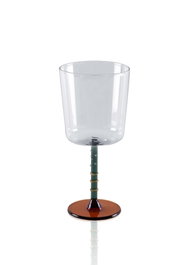 Hermia Jarrón de Vidrio Verde 300 ml